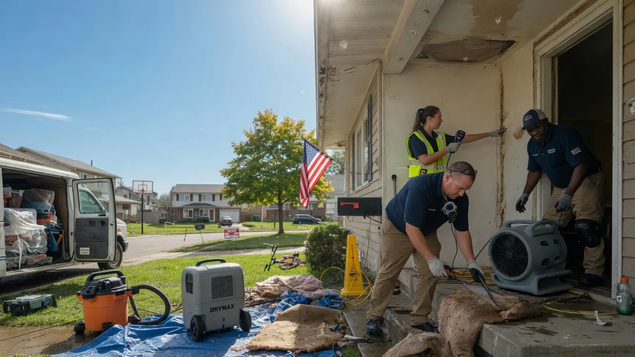 Water Damage Restoration in Wisconsin near me